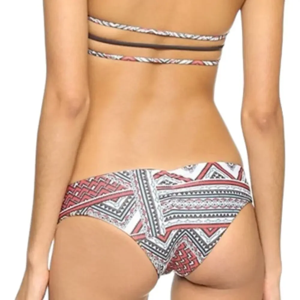 L*Space Full Coverage Bikini Bottom Reversible Grey